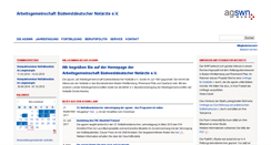 Desktop Screenshot of agswn.de